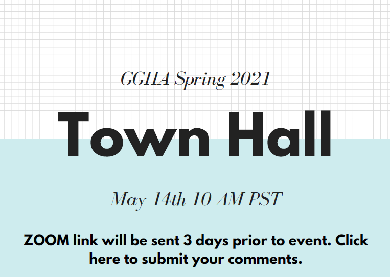 GGHA Town Hall Spring 2021